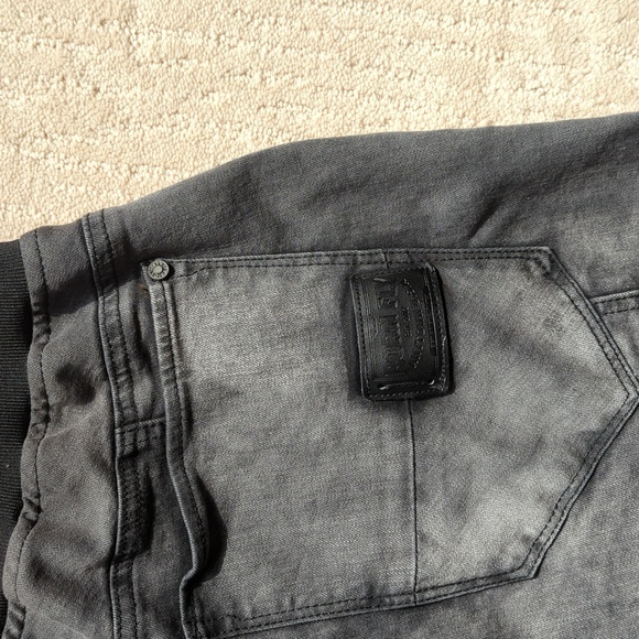 Born-Fly Distressed Denim Shorts - Picture 3 of 4